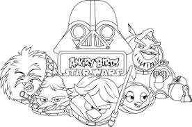 Rogue one, the latest star wars entry, is topping box office charts this holiday season. Angry Birds Star Wars Free Printable Coloring Pages For Kids