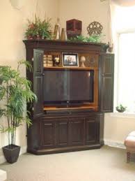 The advantage of this is that it's easy to get the packaging into your living room, and you can. Corner Entertainment Centers For Flat Screen Tvs Ideas On Foter