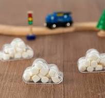 Cloud Shaped Acrylic Candy Boxes