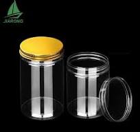 China Empty Plastic Bottle 300ml 800ml 1000ml Wholesale Food Storage Jar  Peanut Butter Plastic Jars