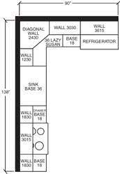 Menard kitchen cabinets for wood choices. Quality One 19 L Kitchen Cabinets Only At Menards