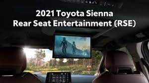 The best way to do. 2021 Toyota Sienna Rear Seat Entertainment Rse Youtube