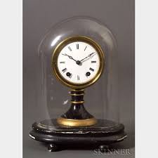 Sold at auction Seth Thomas Sons & Co. Candlestick Clock Under Dome Auction  Number 2365 Lot Number 388