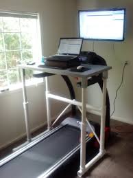 Hello folks, we're jim and stella, and today we're going to make double gaming treadmills. Linnmon Treadmill Desk With Pvc Pipe Legs Ikea Hackers