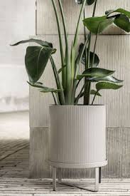 When you're adding plants to your home, give them a home of their own in plant pots. Ferm Living Bau Large Flowerpot Grey Made In Design Uk