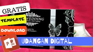Download Undangan Digital Ppt Free Edit Pakai Power Point Ud01 Template Video Undangan Pernikahan