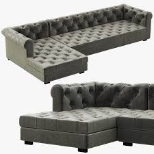 Some of our favorite pieces this week are: Rh Modern Modena Chesterfield Leather Sectional Sofa 3d Model Download 3d Model Rh Modern Modena Chesterfield Leather Sectional Sofa 22401 3dbaza Com