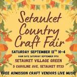 Setauket Country Craft Fair