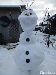 „man wird von allen bewundert. Olaf Der Schneemann Onetz