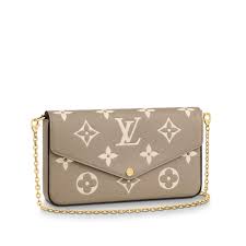 The louis vuitton pochette métis measures 9.84 x 7.48 x 2.76. Pochette Felicie Monogram Empreinte Bicolor Leder Geldborsen Und Kleinlederwaren Louis Vuitton