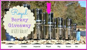 the royal berkey water filter giveaway