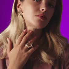 GLORIA GOLD DIAMOND HAND CHAIN