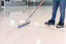 An epoxy floor is made with a protective resin that is used over the top of a current concrete slab. How Much Does Epoxy Flooring Cost