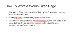 In the body of your paper and in the works cited that comes after it. Works Cited Parenthetical Citations And Plagiarism Ppt Video Online Download