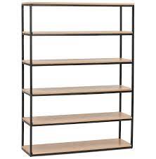 Elegant style pas etagere industriel cher en industry home improvement cast then and now style pas metal etagere industriel with etagere metal industriel. Etagere Style Industriel Liberty En Bois Naturel Et Metal Noir