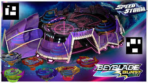 Beyblades upcs and barcodes on bu konuda beyblade burst mobil oyununda. Big Hasbro W New Slayer Stadium Set Coming Soon Wave 3 Qr Codes Beyblade Burst App Update Youtube