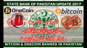 State bank of pakistan (sbp) declared bitcoin trading an illegal activity in april 2019. Bitcoin And Onecoin Banned In Pakistan Aug 2017 Illegal Fbr Fia State Bank Of Pakistan Youtube