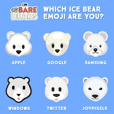 You can use this if you wanna, just credit me, ice bear of couse doesn't belong to me. We Bare Bears Which Ice Bear Emoji Are You Follow Facebook