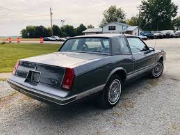 Highest mileage malibu maxx master deluxe metro monte carlo motorhome chassis nomad nova p30 p6000 prizm r/v 10 series r/v 20 series r/v 2500 series. 1987 Chevrolet Monte Carlo Classic Luxury Sport Co For Sale In Cicero In Classiccarsfair Com