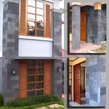 Standar ukuran kolom rumah 2 lantai. Jenis Batu Alam Untuk Dinding Teras Rumah Content