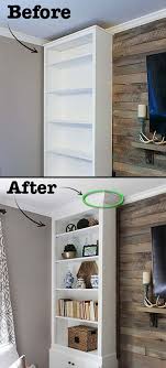 Transformez Une Etagere Billy Ikea Deco Maison Transformation De Meubles Comment Amenager Un Petit Appartement