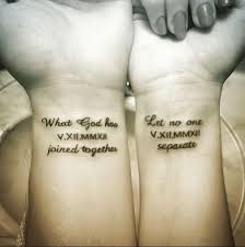 Quote Tattoos Marriage Tattoos Couple Tattoos Wife Tattoo