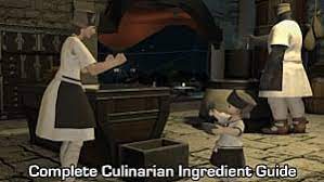 This new content shares a few similarities to eureka from stormblood in that they take place in large. Ffxiv Complete Culinarian Ingredient Guide List Final Fantasy Xiv