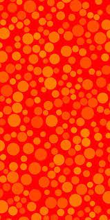 Circulos Naranja Sobre Rojo Abstract Artwork Paper Beads Abstract