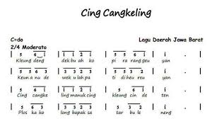 Baunya dituju ke anak kerbau. Lirik Lagu Cingcangkeling Dan Artinya Lirik Plus