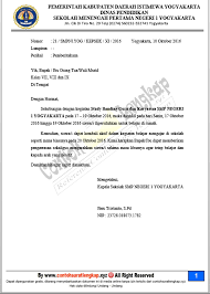 Banyak sekolah smp yang menerima siswa/siswi pindahan dari luar kota maupun dalam kota. Contoh Surat Resmi Sekolah Smp Osis Contoh Surat