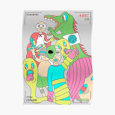Maybe you would like to learn more about one of these? Vexx Doodles Monsters Posters Redbubble