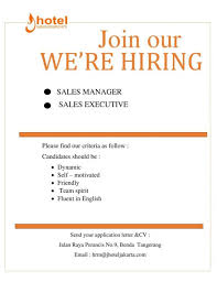 Maybe you would like to learn more about one of these? 15 Contoh Job Vacancy Dalam Bahasa Inggris Baik Benar