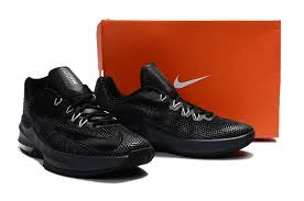 Mens 2017 Nike Cushion All Black Basketball Shoes