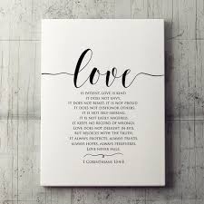 Contact purdiesilkamour in world for more details. Bible Verse Wall Art Love Is Patient Love Is Kind Love Poster 1 Corinthians 13 Bible Verses Quotes Wall Canvas Print Modern Design For Room Decoration Christmas Murals Without Frames Wish