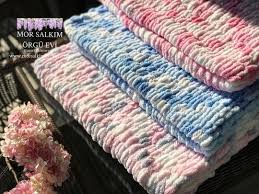 163 Begenme 3 Yorum Instagram Da Mor Salkim Orgu Evi Morsalkimorguevi Rengarenk 90x90 Puffy Battaniy Handmade Baby Blankets Loopy Yarn Handmade Blanket