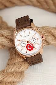 Kahverengi Deri Kordonlu Bayrakli Rose Spor Metal Kasa Erkek Kol Saati Kendinizi Kahverengi Deri Kordonlu Bayrakli Rose Spor Metal Kasa Kahverengi Deri Metal