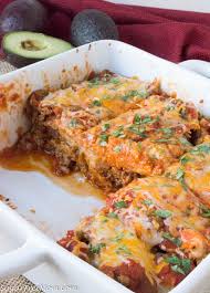 Low Carb Sneaky Cauliflower Mexican Lasagna Recipe Mexican Lasagna Recipes Low Carb Lasagna Mexican Food Recipes