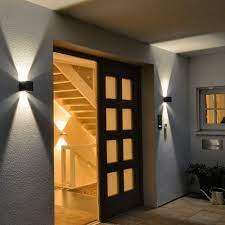 s luce pro led effekt wandleuchte ixa innen aussen ip44 anthrazit 42981 wandleuchte hausbeleuchtung fassadenbeleuchtung