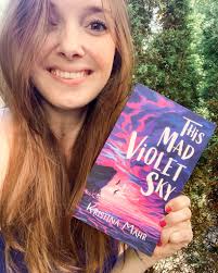 This Mad Violet Sky came out 3 years ago today! 💜 This novel was my first  foray into contemporary fiction after quite a bit of time spent in fantasy  land. I thought