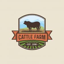 Cattle Farming Logo Design Farm Logo Farm Logo Design Graphic Design Logo