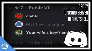 Discord Daddy Discord Servers In A Nutshell Youtube