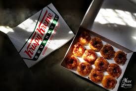 Stop by for an original glazed doughnut or other variety paired with a hot or iced coffee. Krispy Kreme Bacon And Cheese Doughnut Yedylicious Manila Food Blog And Easy Recipes For Asian Home Cooking