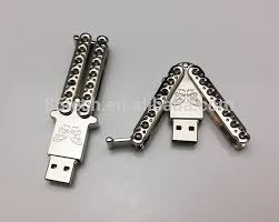 Butterfly Knife Usb Flash Drives With Usb 2.0 Interface Ce Rohs Certificate  China Supplie Hr - Buy Butterfly Knife Usb Flash Drives,Bracelet Usb  Wristband Usb Flash Memory Stick,Diy Usb Memory Stick Product
