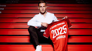 Kimmich, a versatile player, at ease in both defence and midfield, was under contract with the german champions until 2023. A5ivuktf 1gvxm
