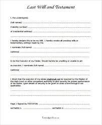 Free printable last will and testament blank forms free uploaded by tamble on friday, july 9th, 2021 in category form. Free 6 Sample Last Will And Testament Forms In Pdf Ms Word