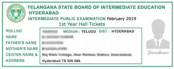 If candidates find any discrepancy in telangana inter 2021 hall ticket, then they must immediately report to officials regarding this. Ts Intermediate Hall Tickets 2021 1st 2nd Year Download Ts Inter Hall Tickets 2021