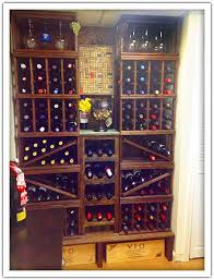 This refrigerated wine cabinet furniture sports beautiful glass panels that showcase the wine bottles to full advantage. Wine Storage Ideas Closet Wine Cellars Wine Rack Ideas