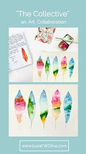 Hand Painted Feathers The Collective Laura Two Tina Feather Painting Hand Painted Art Themes