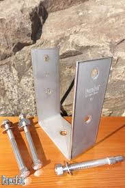 Buy great products from our timber brackets category online at wickes.co.uk. Stainless Steel Post Bracket For Existing Concrete To 6 X 6 Lumber Connection