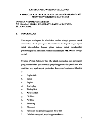 Check spelling or type a new query. Proposal Bengkel Perniagaan Iprotect Automotif Rujukan